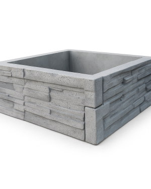 Warzywnik modułowy – model Cegiełka